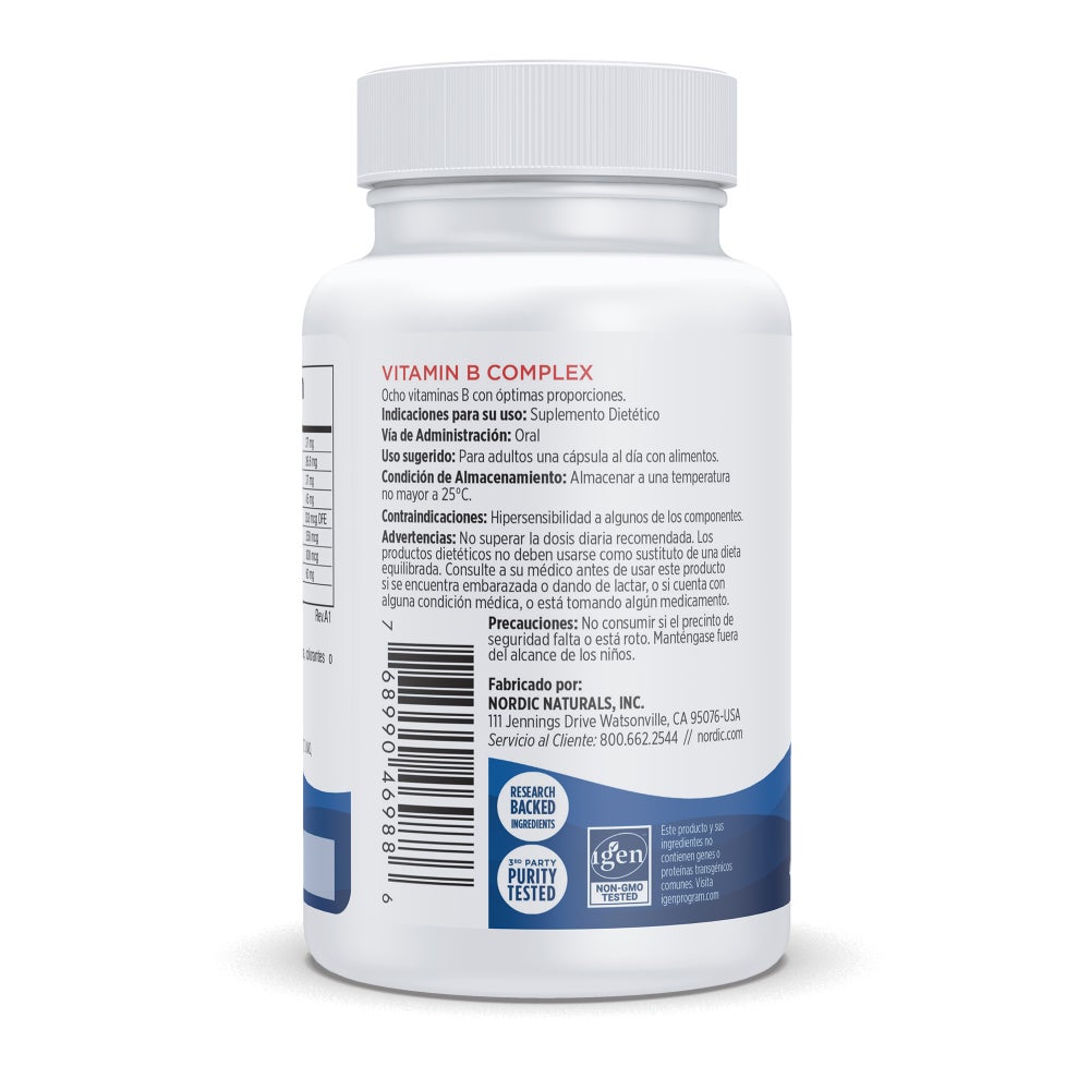 Vitamin B Complex – Nordic Naturals